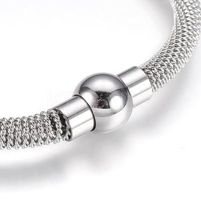 Tarnish Resistant 304 Stainless Steel Bracelets BJEW-F274-02P-1