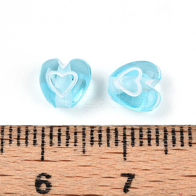 Transparent Acrylic Beads TACR-TAC0010-01E-1