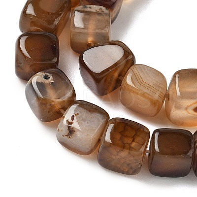 Natural Dragon Veins Agate Beads Strands G-G177-E07-05-1
