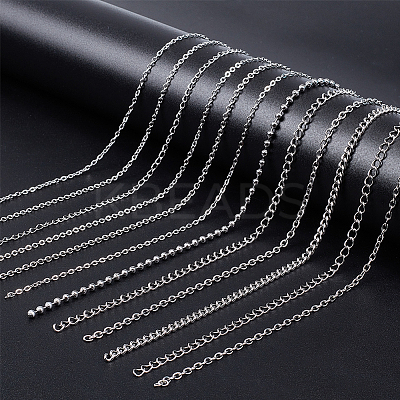 DIY Chain Jewelry Set Making Kit DIY-BC0012-29-1