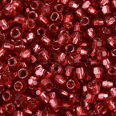 Silver Lined Glass Seed Beads SEED-T007-18A-14-1