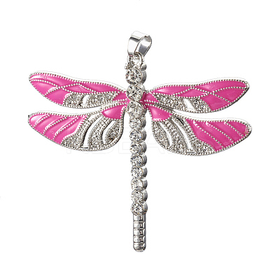 Alloy Enamel Big Pendants ENAM-G142-01P-1