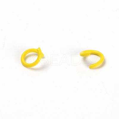 Baking Paint Metal Open Jump Rings LS-FIND-TAC0001-24H-1