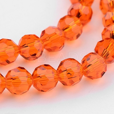 Transparent Glass Bead Strands X-GLAA-G013-8mm-70-1