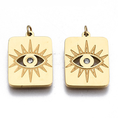 304 Stainless Steel Pendants STAS-S116-364G-1