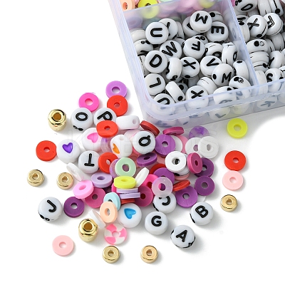 Handmade Polymer Clay Heishi Bead DIY Jewelry Kits DIY-FS0006-69-1