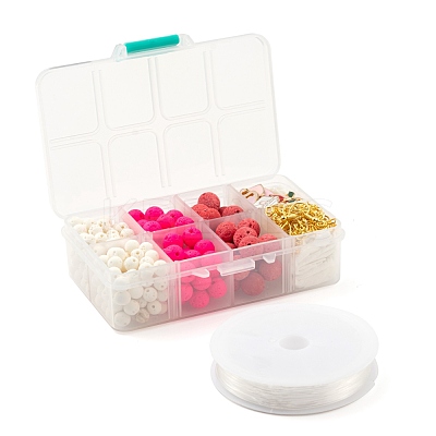 DIY Jewelry Set Making Kits for Valentine's Day DIY-LS0001-83-1