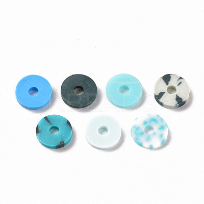 Handmade Polymer Clay Beads CLAY-T019-02A-1