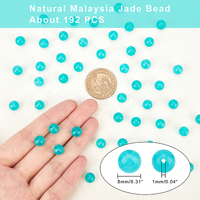 Natural Malaysia Jade Bead Strands G-AR0002-25-1