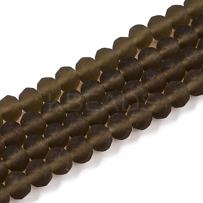 Transparent Glass Beads Strands EGLA-A044-T6mm-MD16-1