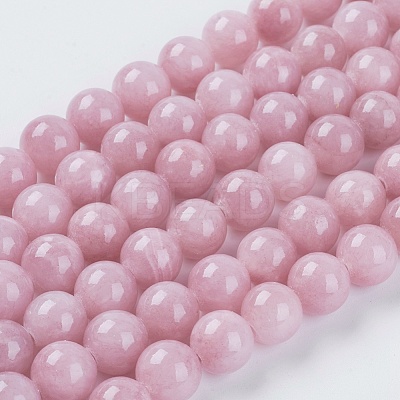 Natural Yellow Jade Beads Strands G-G598-10mm-YXS-05-1