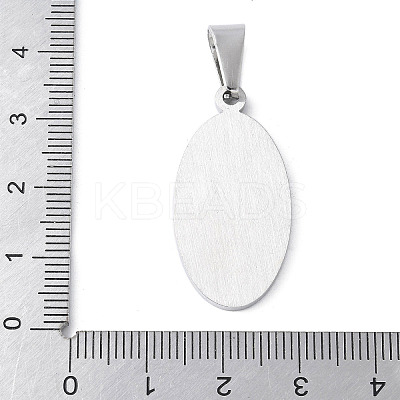 304 Stainless Steel Pendants STAS-S162-09GP-1