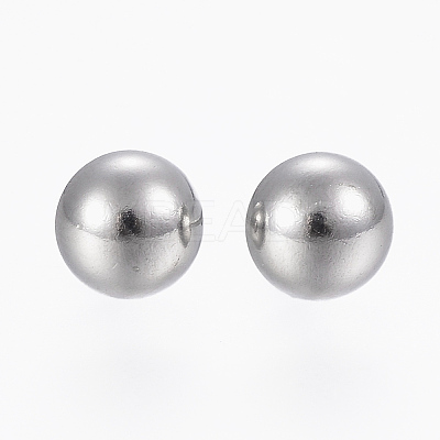 Non-Tarnish 201 Stainless Steel Stud Earring Findings LS-STAS-G179-39P-C-1