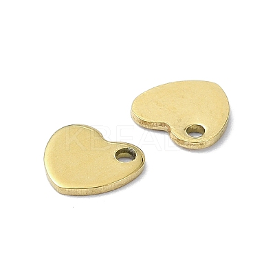 Ion Plating(IP) 201 Stainless Steel Charms STAS-H191-01A-G-1