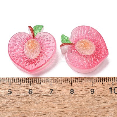 Fruit Theme Opaque Resin Imitation Food Cabochons RE-CBA49A8-03D-1