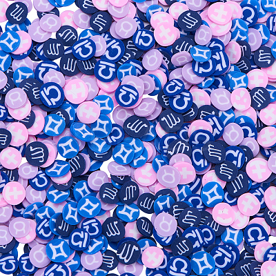 Handmade Polymer Clay Cabochons CLAY-CJ0001-49-1