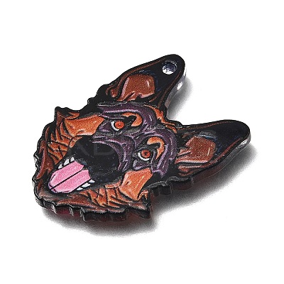 Printed Acrylic Pendants OACR-P033-01D-1