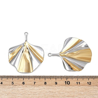 304 Stainless Steel Pendants STAS-L290-53B-GP-1