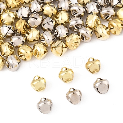 200Pcs 2 Colors Iron Bell Charms IFIN-FS0001-53-1