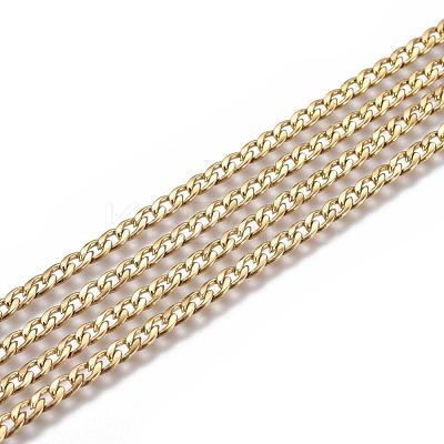 304 Stainless Steel Curb Chains STAS-D414-09-1