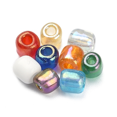 1730Pcs 9 Style 6/0 Round Glass Seed Beads SEED-YW0002-04-1