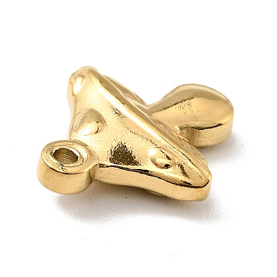 PVD Vacuum Plating 201 Stainless Steel Machine Polishing Charms X-STAS-G261-30G-1