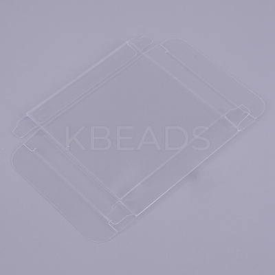Transparent PVC Box Candy Treat Gift Box CON-WH0074-09-1