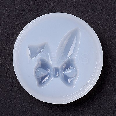 Bowknot with Ear DIY Food Grade Silicone Molds LS-DIY-C035-08-1