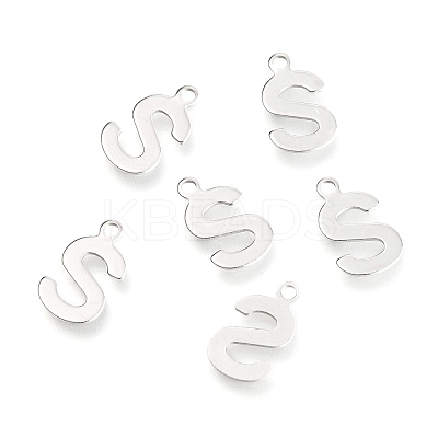 Non-Tarnish 201 Stainless Steel Charms X-STAS-C021-06P-S-1