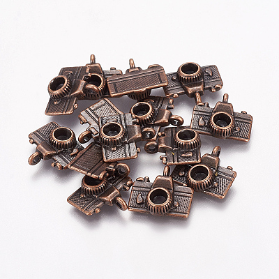 Metal Alloy Pendants PALLOY-A15513-R-1
