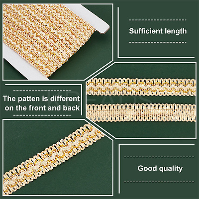 Polyester Fringe Trimming OCOR-WH0085-02A-1