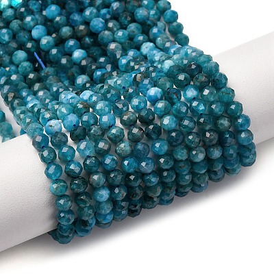 Natural Apatite Beads Strands G-A276-C08-4mm-03-1
