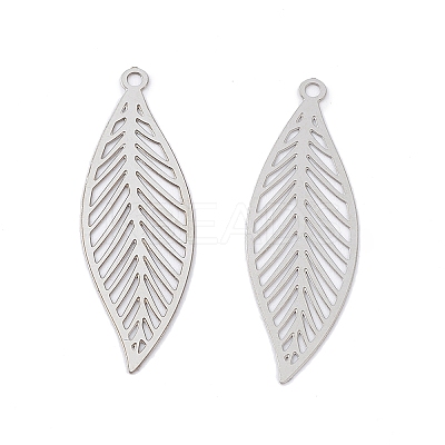 Non-Tarnish 201 Stainless Steel Pendants STAS-B038-05P-1