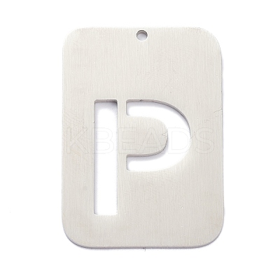 Non-Tarnish 304 Stainless Steel Pendants STAS-K216-49P-P-1