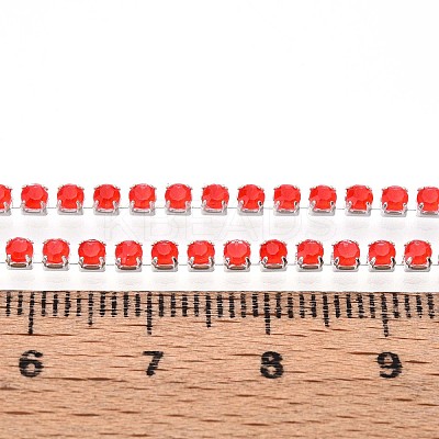 Iron Rhinestone Cup Chains CH-T006-01A-06-1