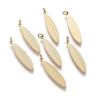 Ion Plating(IP) 304 Stainless Steel Pendants X-STAS-I164-044G-1