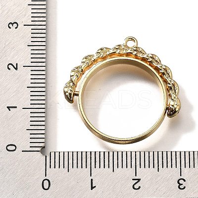 Alloy Open Back Bezel Pendants PALLOY-I223-17LG-1