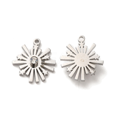 304 Stainless Steel Pendants STAS-A080-15P-1
