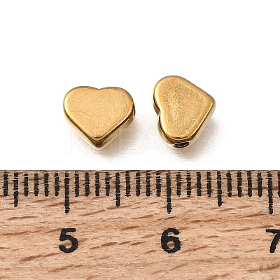 Valentine's Day 304 Stainless Steel Spacer Beads STAS-L315-075G-06-1