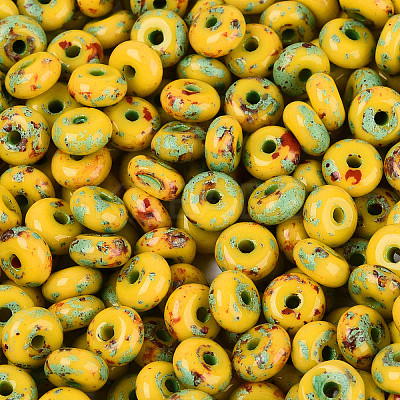 Picasso Glass Seed Beads SEED-N010-01C-1