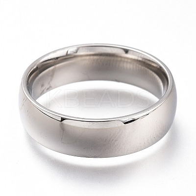 Tarnish Resistant 304 Stainless Steel Finger Rings RJEW-F110-13P-7-1