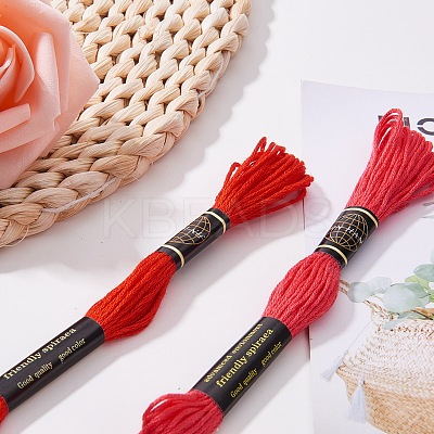 447 Colors Embroidery Cross Stitch Floss Polyester OCOR-WH0012-B01-B-1