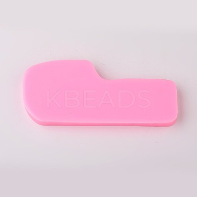 Cartoon Train Design DIY Food Grade Silicone Molds LS-AJEW-L054-65-1