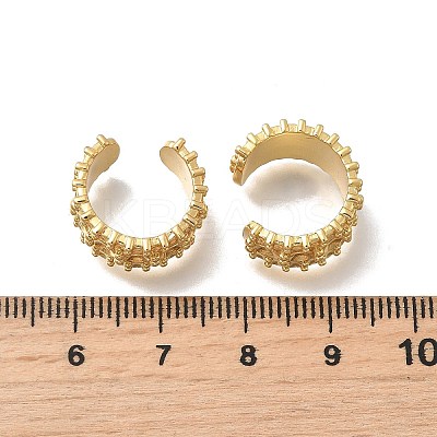 Brass Ear Cuff Findings KK-D431-044G-1