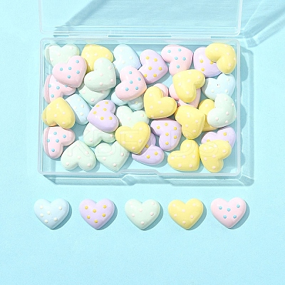 40Pcs Plastic Cabochons FIND-FS0004-35A-1
