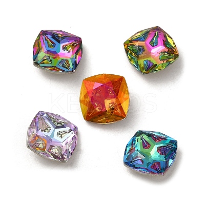 K9 Glass Rhinestone Cabochons RGLA-P036-04B-M-1