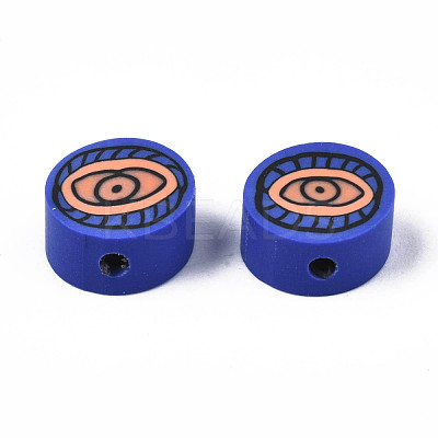 Handmade Polymer Clay Beads X-CLAY-N009-034-1