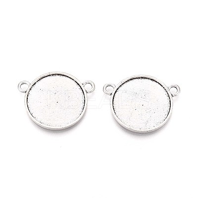 Tibetan Style Alloy Pendant Cabochon Settings PALLOY-N179-01AS-1