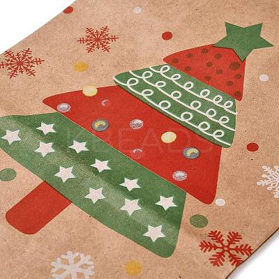 Christmas Theme Rectangle Paper Bags LS-CARB-F011-01B-1