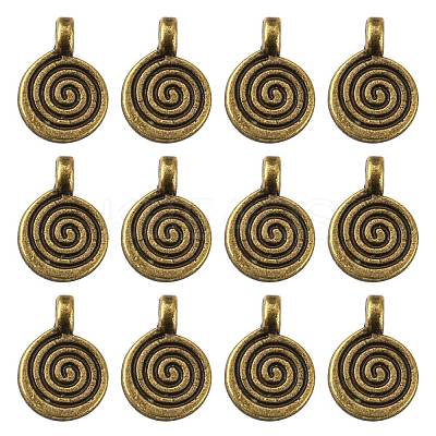 Tibetan Style Alloy Charms MLF0339Y-NF-1